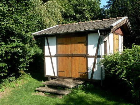 Bienenhaus und Lehrbienenstand des Imkervereins Lüdinghausen